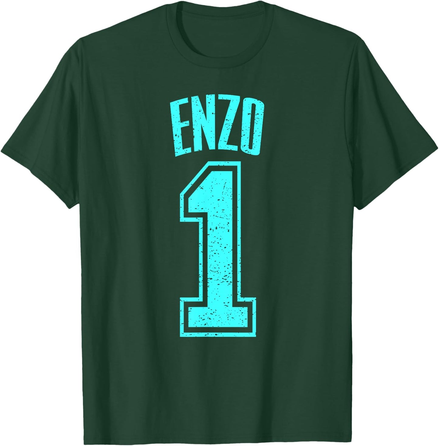 Enzo Supporter Number 1 Greatest Fan T-Shirt - T-Shirt | Forest