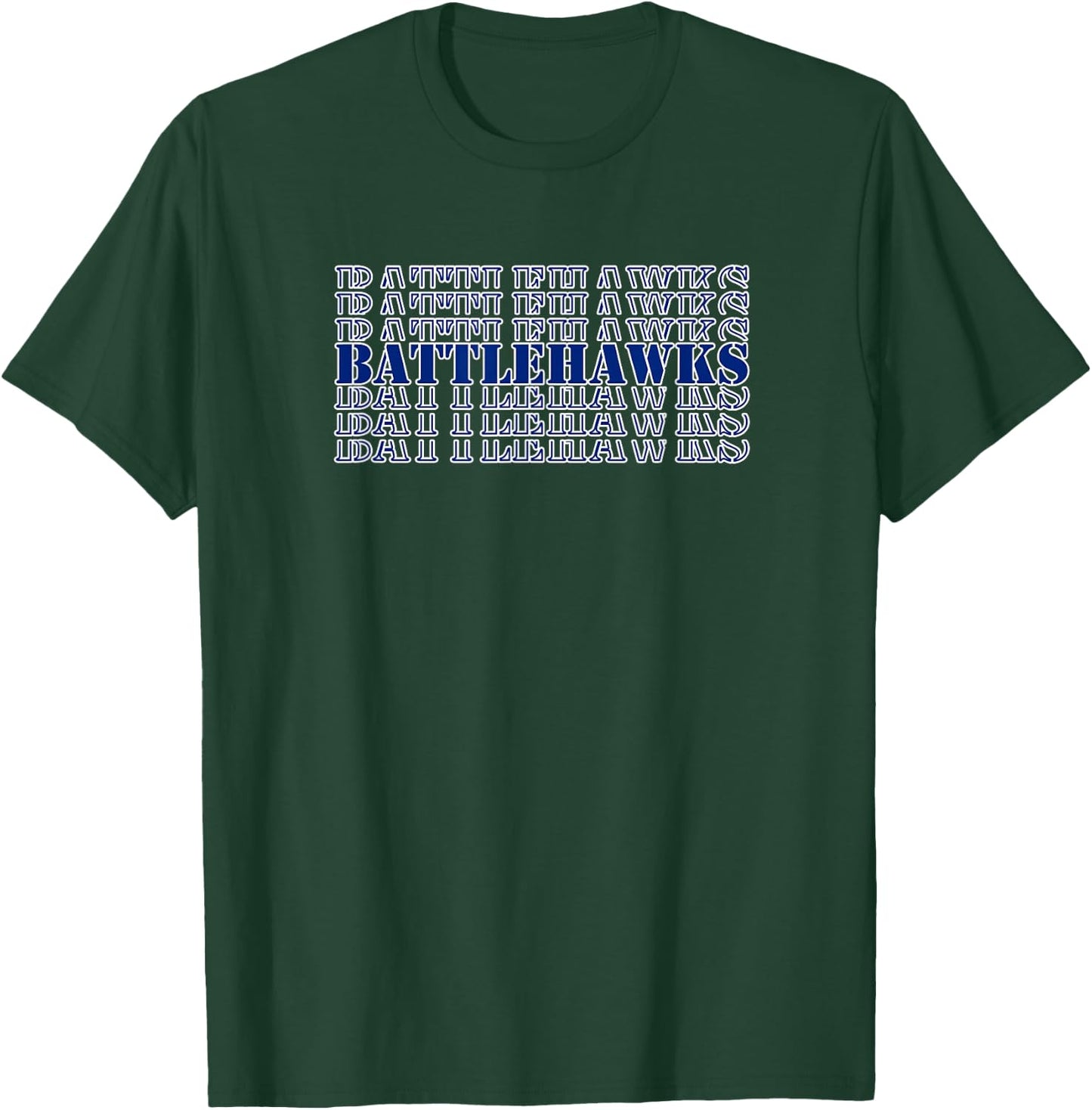Battlehawks St. Louis Football Tailgate KaKaw T-Shirt - T-Shirt | Forest