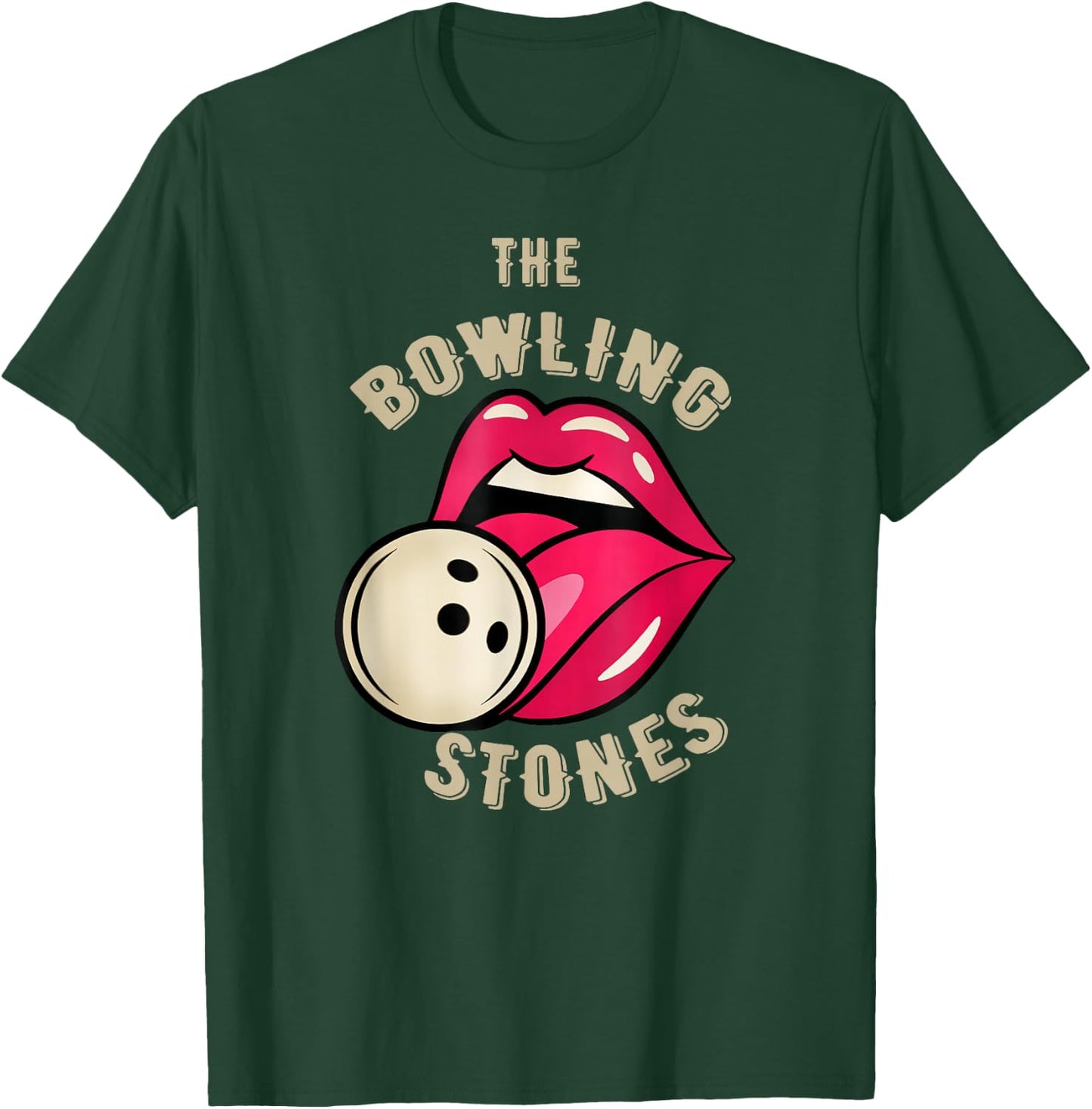 The bowling stone bowling T-Shirt - T-Shirt | Forest