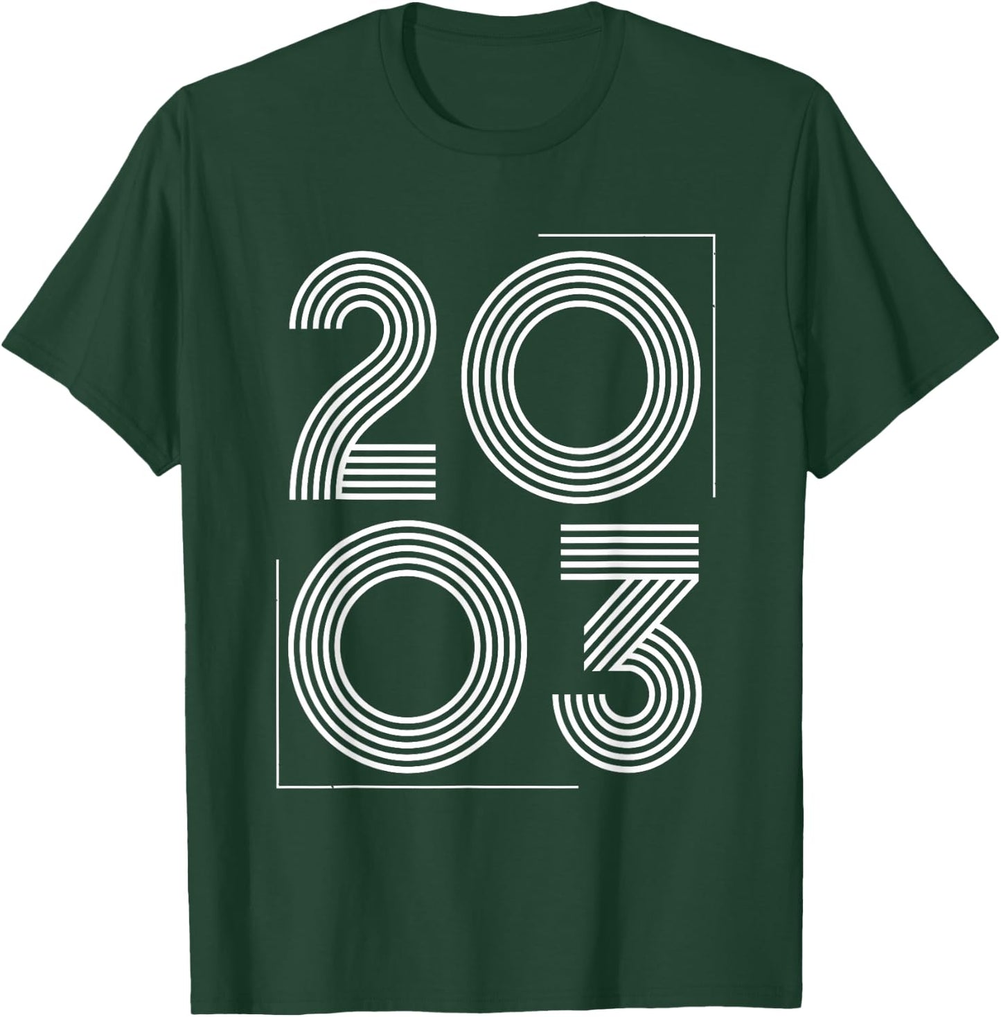 Vintage 2003 T Shirts Retro Funny 2003 Birthday T-Shirt - T-Shirt | Forest
