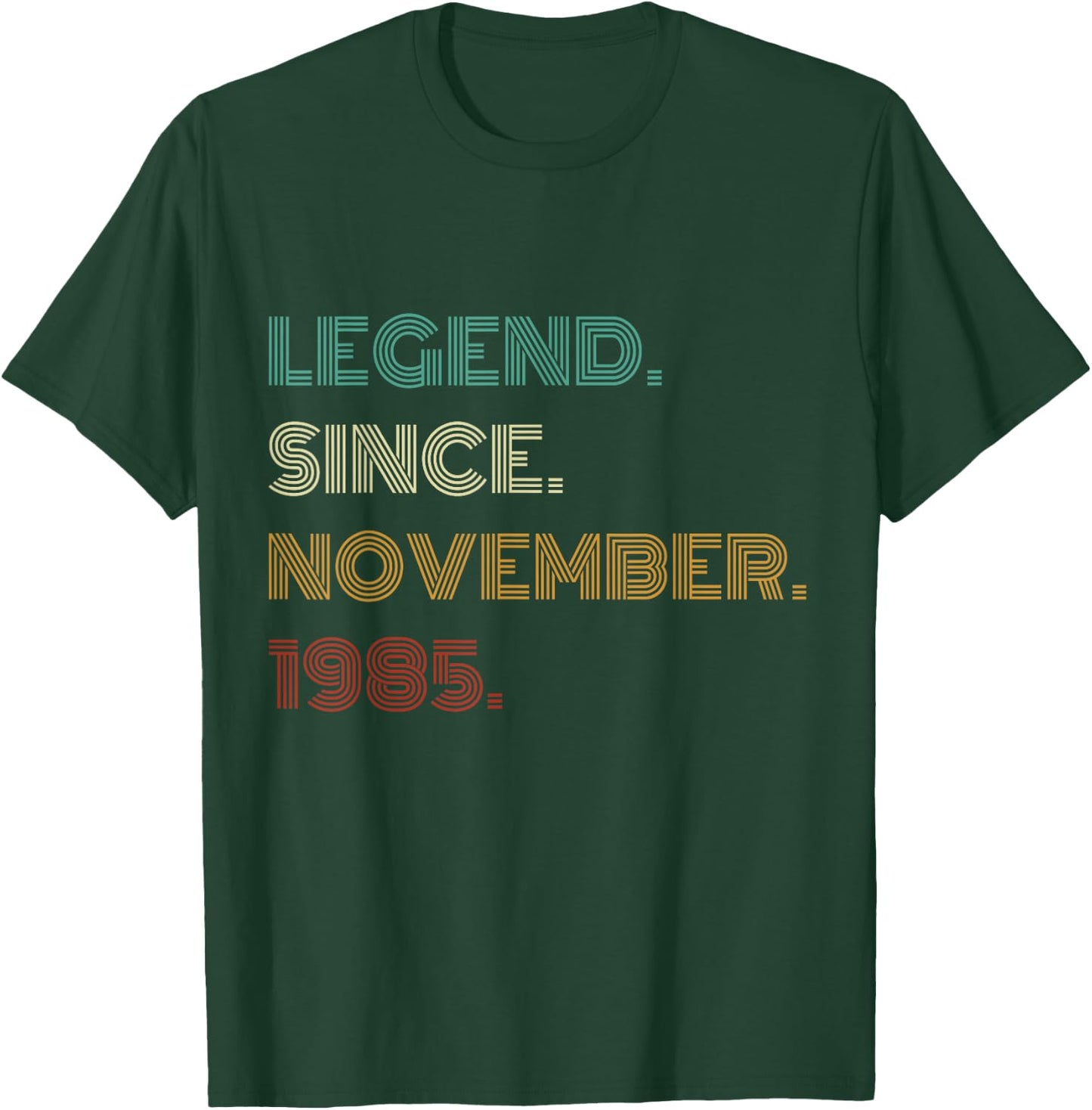 40 Years Old Legend Since November 1985 40th Birthday T-Shirt - T-Shirt | Forest