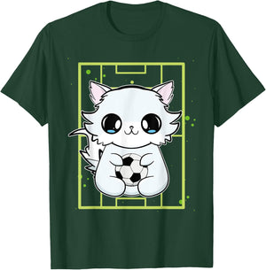 Arctic Fox Soccer Ball T-Shirt - T-Shirt | Forest