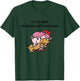 Little Miss Obsessed With Her Dog Funny Design T-Shirt - T-Shirt | Forest