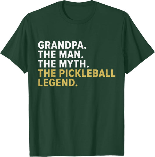 Funny Pickleball Shirts - Retirement Pickle Ball T-Shirt - T-Shirt | Forest