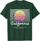 California Surfing Session 1987 Santa Monica Beach T-Shirt - T-Shirt | Forest