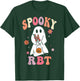 Retro Spooky Rbt Behavior Technician Halloween Rbt Therapist T-Shirt - T-Shirt | Forest