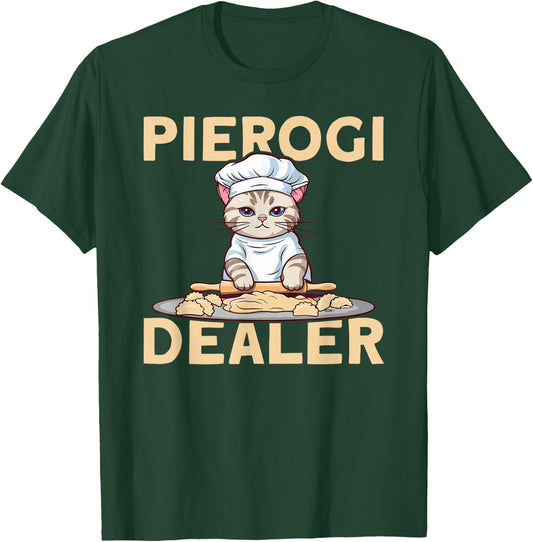 Pierogi Lover Pierogi Dealer Polish Pierogi T-Shirt - T-Shirt | Forest
