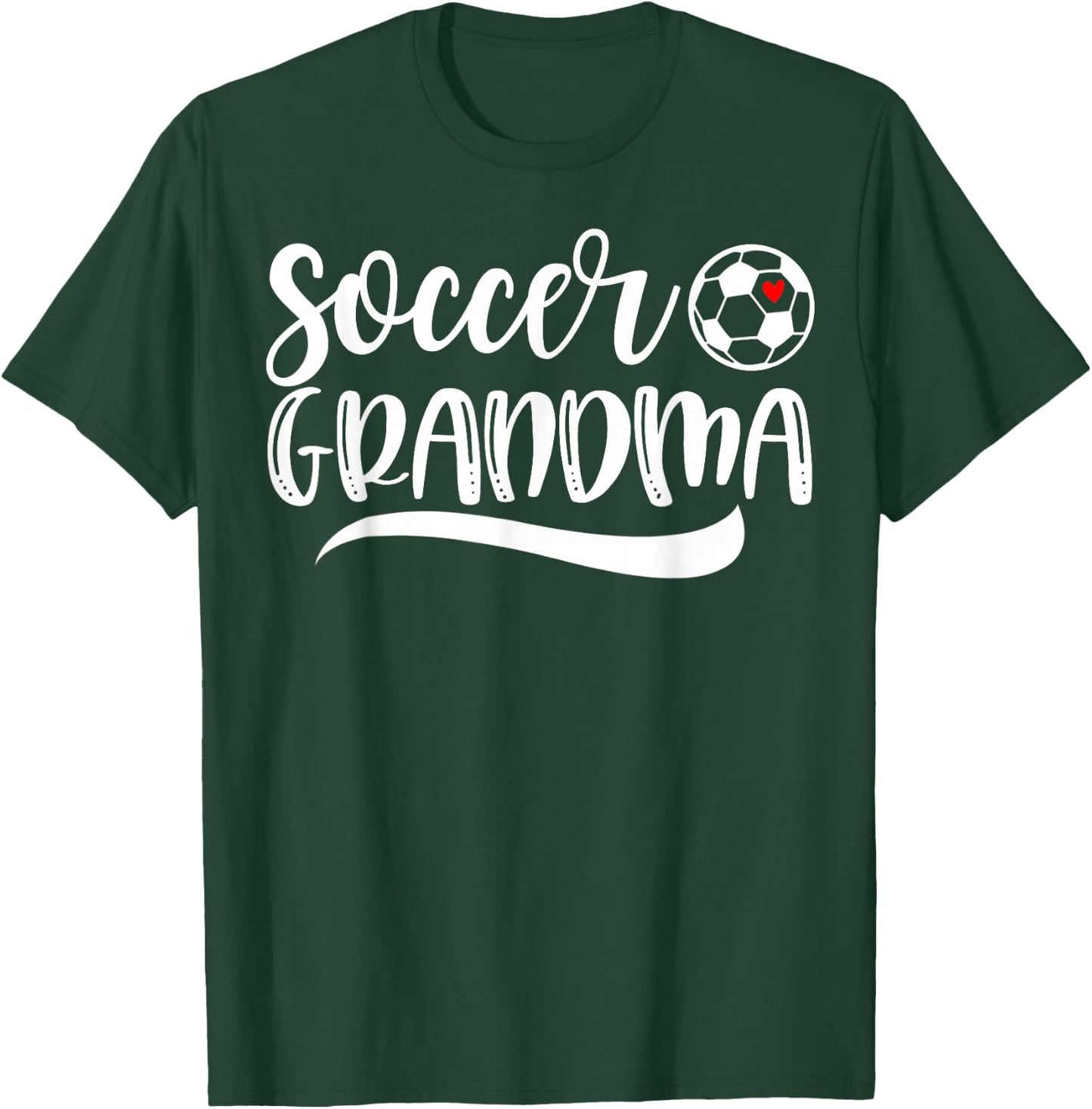 Funny Soccer Grandma Soccer Lover Mother's Day T-Shirt - T-Shirt | Forest