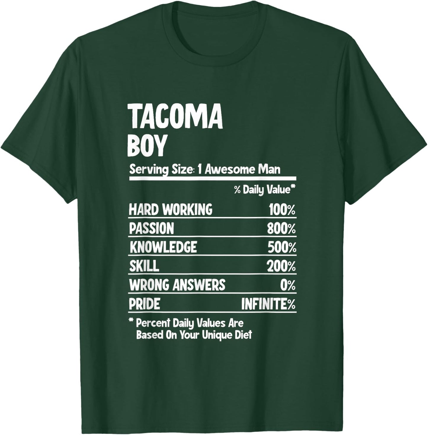 Boy from Tacoma T-Shirt - T-Shirt | Forest