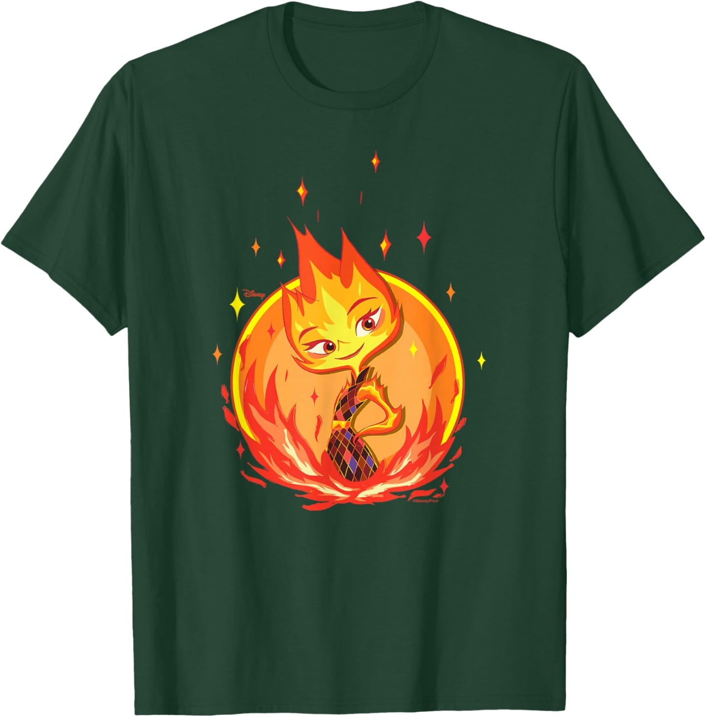 Elemental - Ember Badge T-Shirt - T-Shirt | Forest