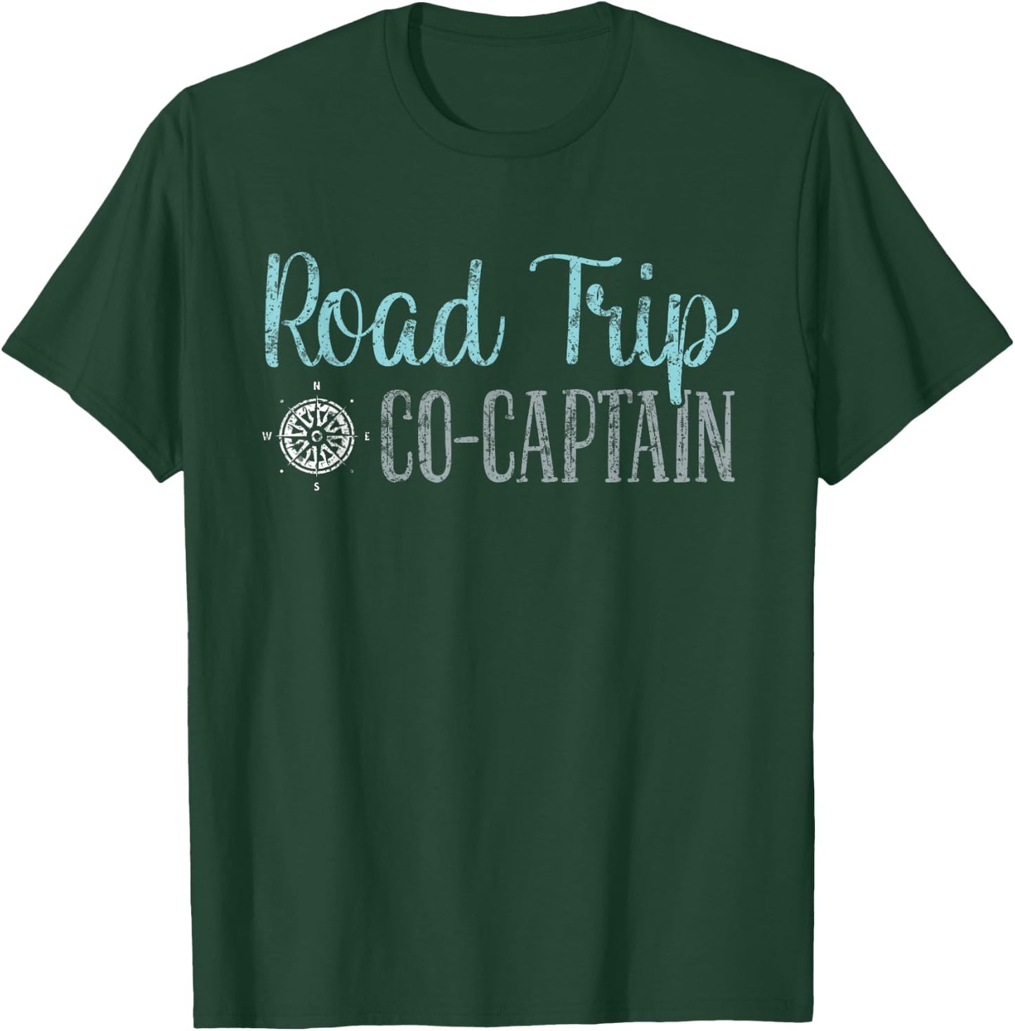 Road Trip Co Captain Road Trip T-Shirt - T-Shirt | Forest