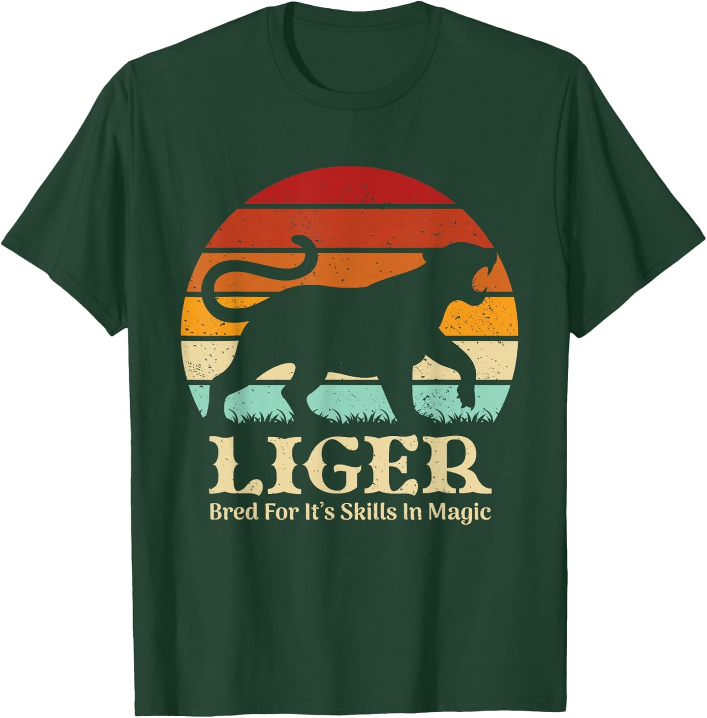 Liger Bred For Ist Skills In Magic T-Shirt - T-Shirt | Forest