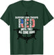 On Friday We Wear Red Friday Navy Support Troops US Flag T-Shirt - T-Shirt | Forest