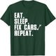 Funny Mechanic Dad Auto Garage Automobile Car Lover T-Shirt - T-Shirt | Forest