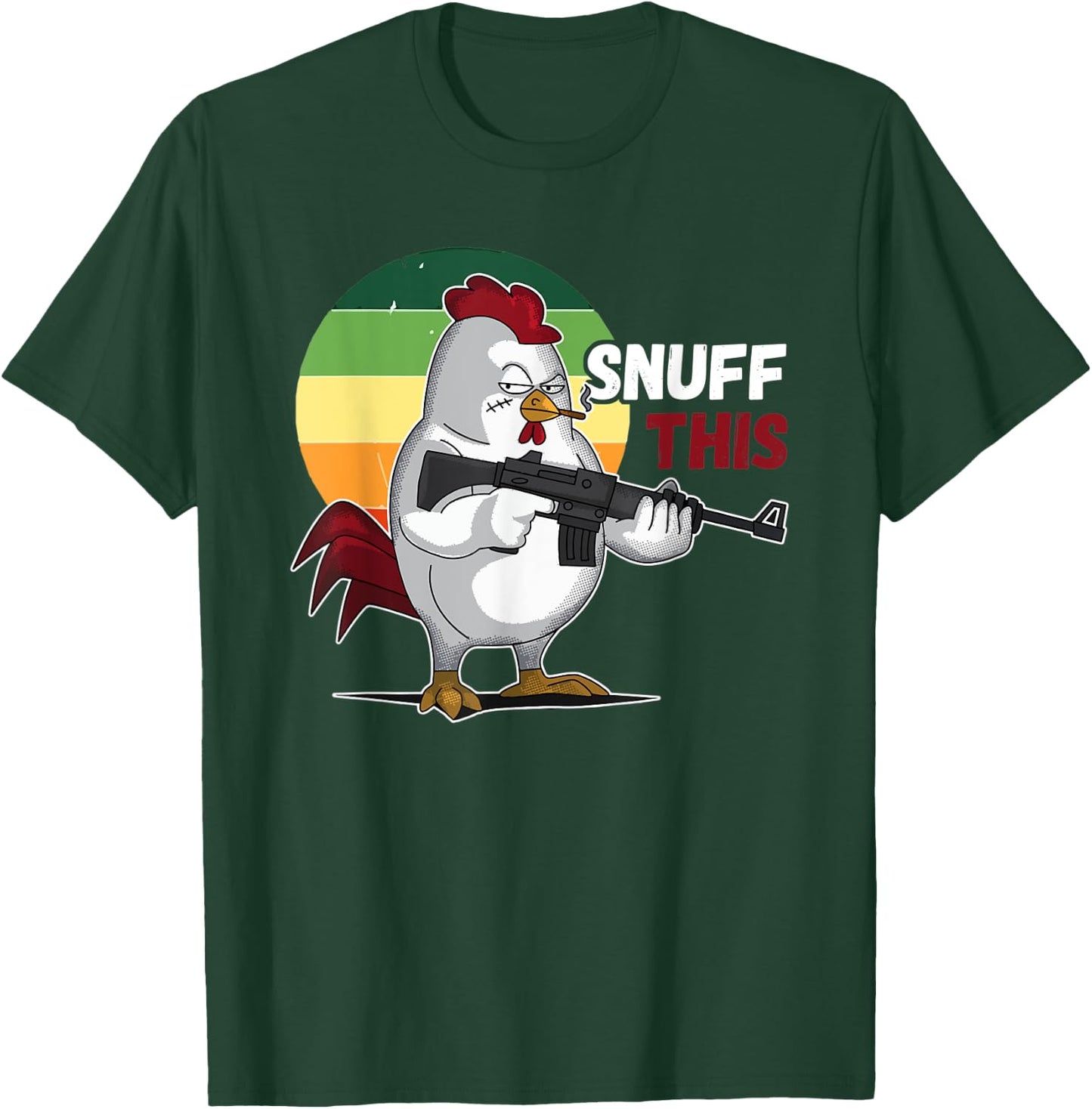 The Rooster Snuff This Funny Animal Saying T-Shirt - T-Shirt | Forest