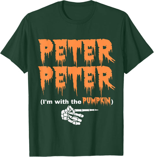 Peter Pumpkin Eater Halloween Matching Couples Costume T-Shirt - T-Shirt | Forest