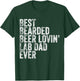 Best Bearded Beer Lovin Labrador Retriever Lab Dad Dog Owner Men T-Shirt - T-Shirt | Forest