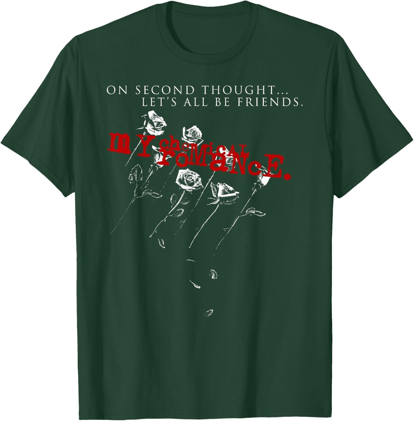 My Chemical Romance Let's All Be Friends T-Shirt - T-Shirt | Forest