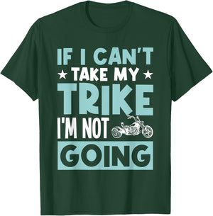 Trike Motorcycle Accessories Triker Trike for Adults T-Shirt - T-Shirt | Forest