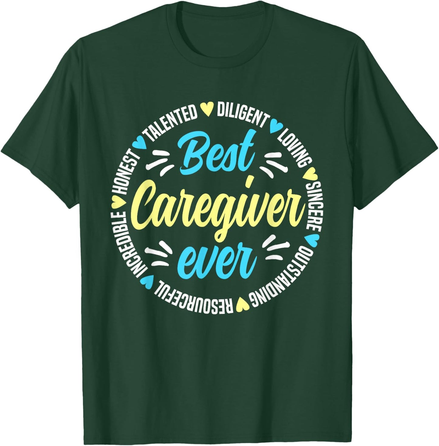 Caregiver T-Shirt - T-Shirt | Forest