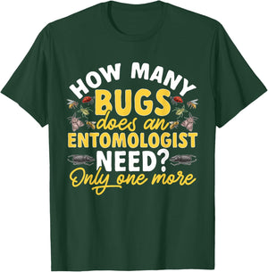 Insect Collector Bug Lover Entomologist T-Shirt - T-Shirt | Forest