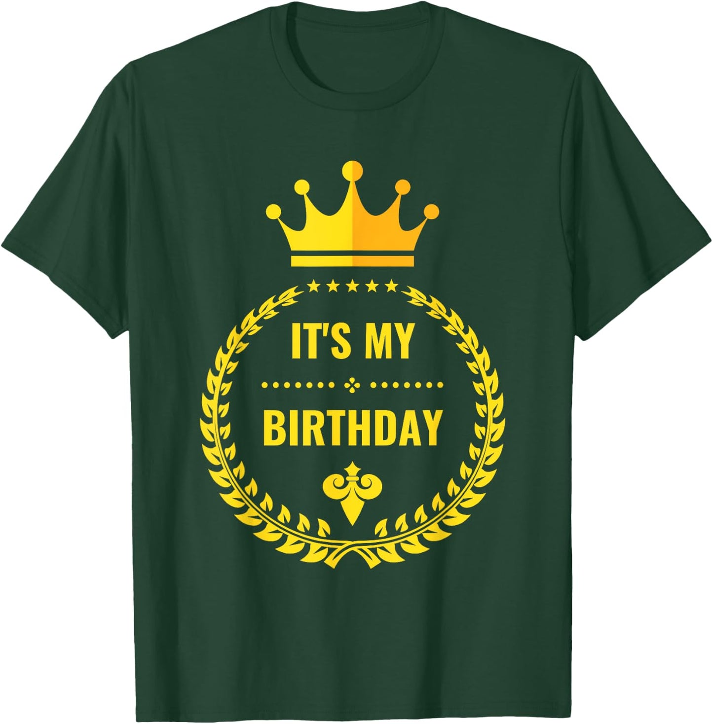 It's My Birthday Girls Boys Kids Party Outfit T-Shirt - T-Shirt | Forest