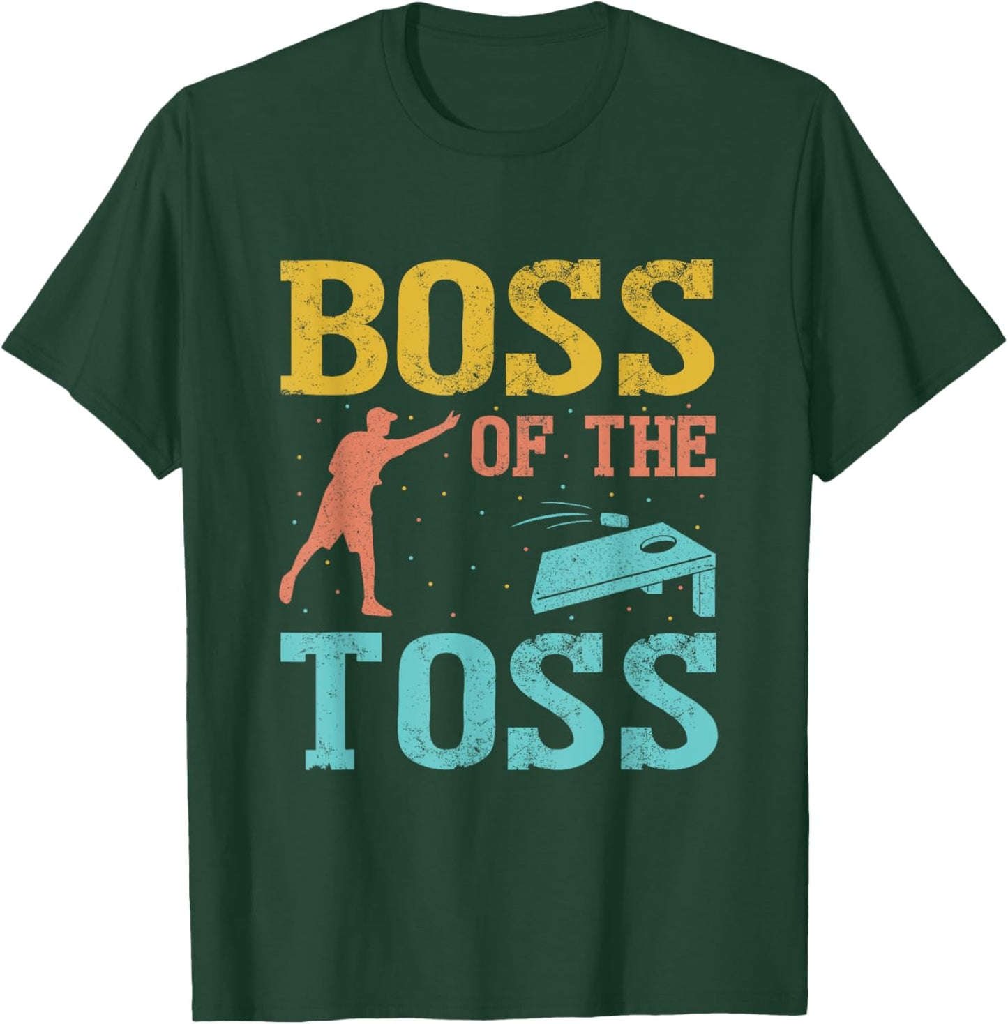Cool Cornhole Women Cornhole Champion Cornhole Lover T-Shirt - T-Shirt | Forest
