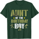 Aunt of The Birthday Boy Shirt Army Camouflage Aunt 1st T-Shirt - T-Shirt | Forest