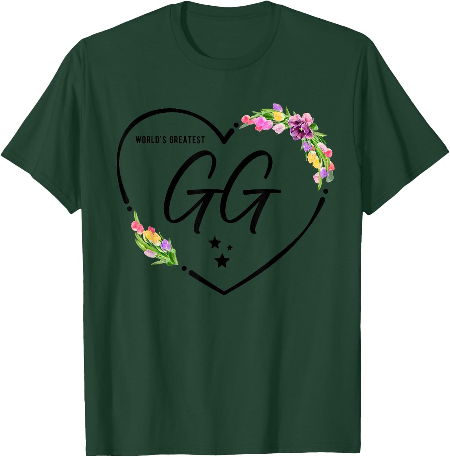 World's Greatest GG for the Best GG Ever T-Shirt - T-Shirt | Forest