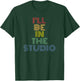 I'll Be In The Studio retro 70s vintage T-Shirt - T-Shirt | Forest