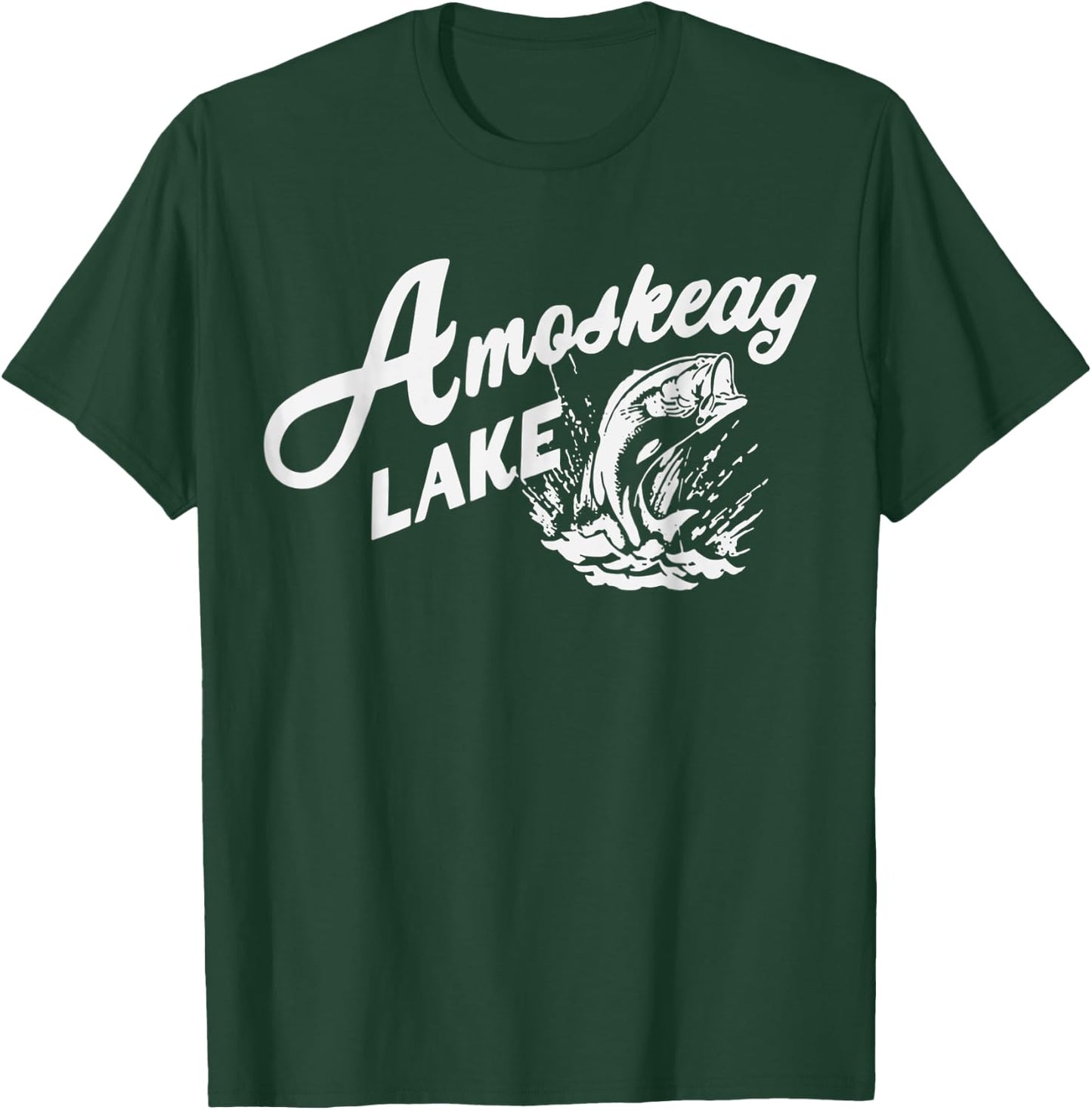 Amoskeag Lake New Hampshire T-Shirt - T-Shirt | Forest