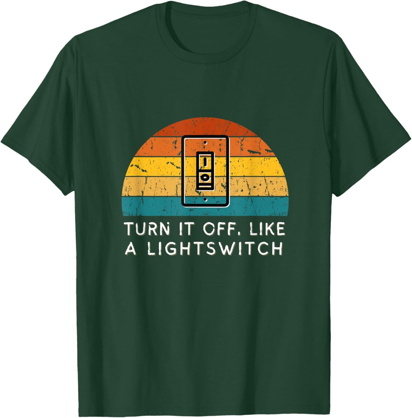 Book of Mormon Musical Turn It Off Like A Lightswitch Sunset T-Shirt - T-Shirt | Forest