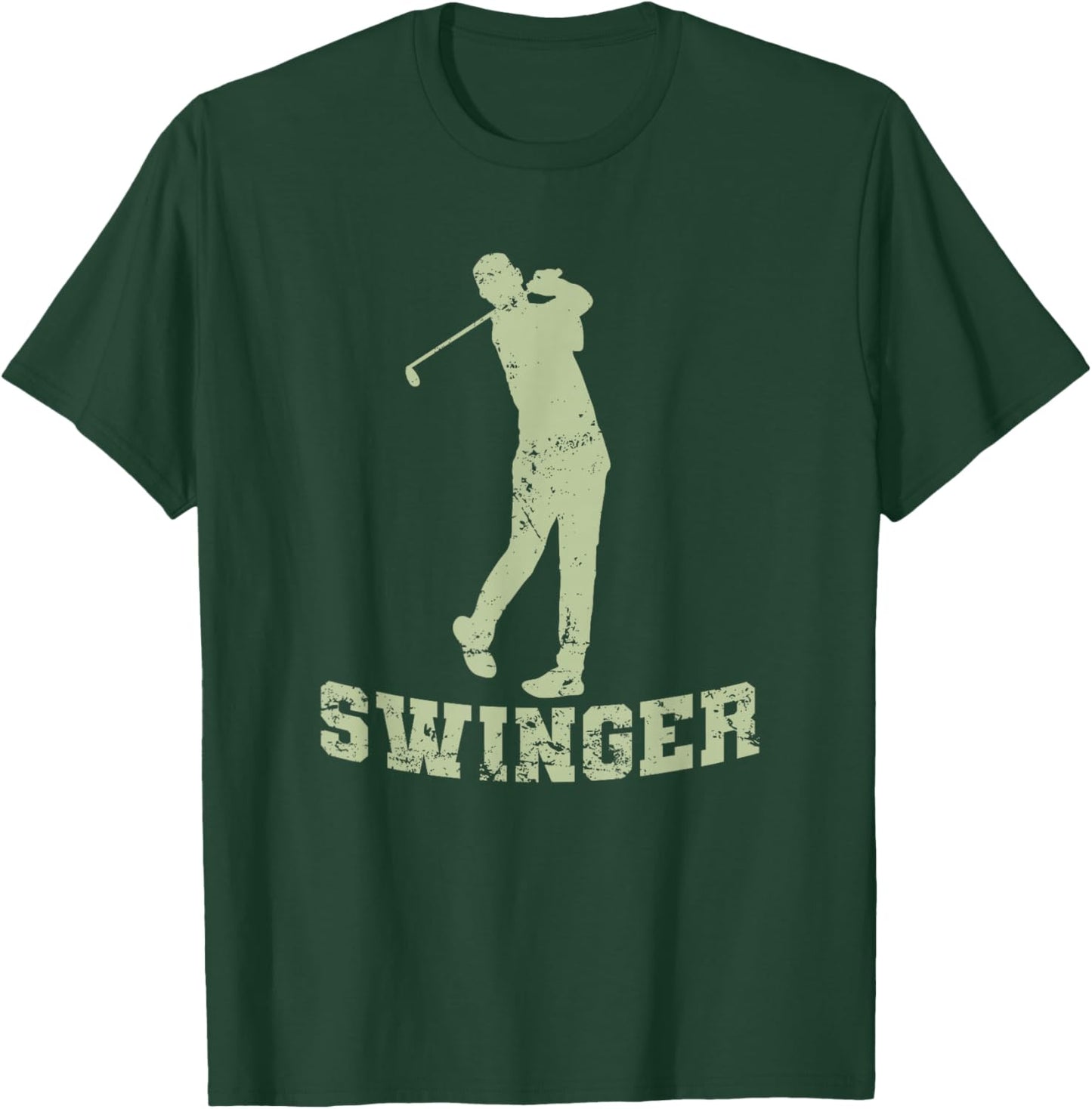 Golf Swinger Trendsport Golf Clubs T-Shirt - T-Shirt | Forest
