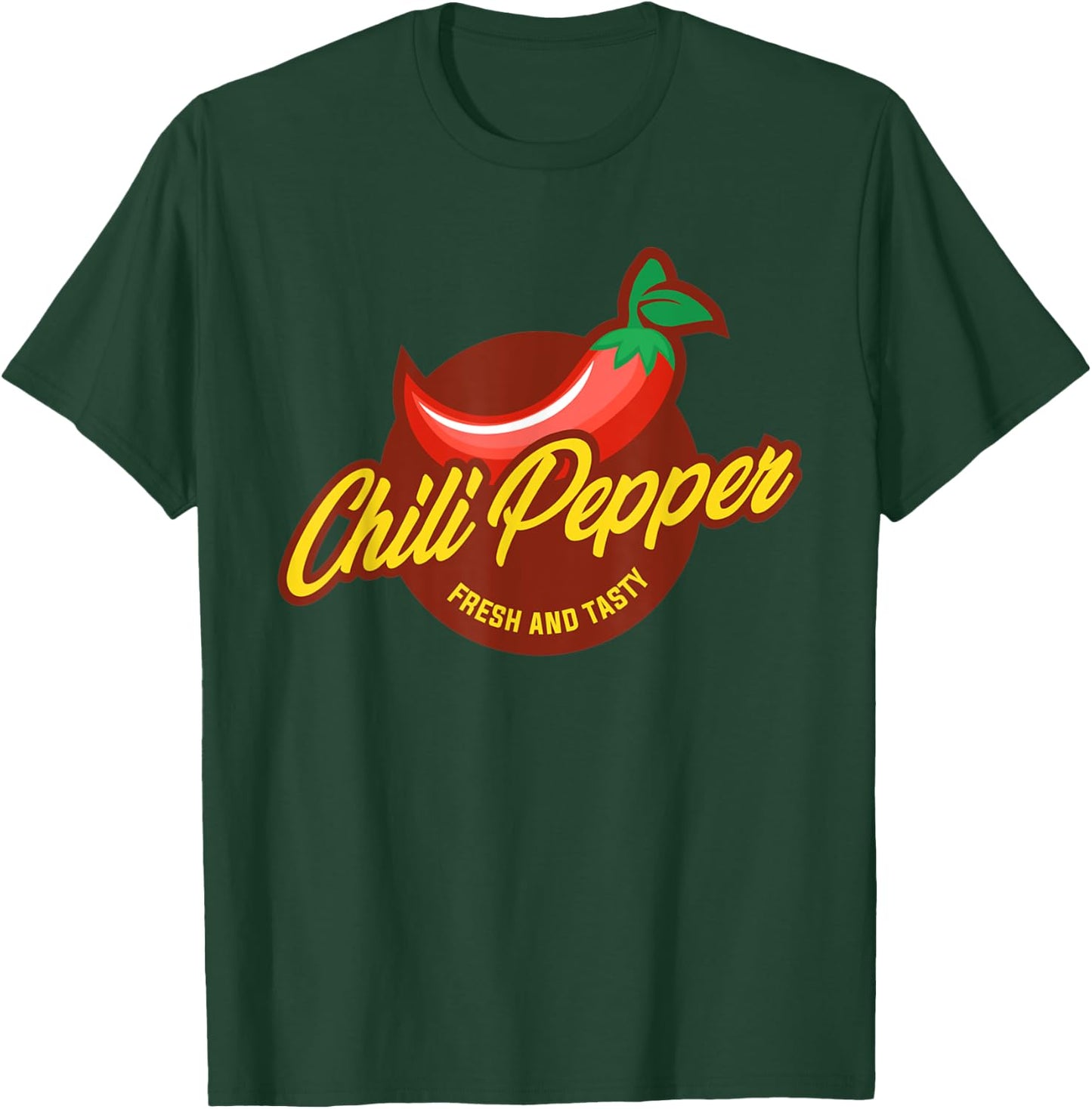 Chili Pepper Sauce Bottle Label Funny Halloween Costume T-Shirt - T-Shirt | Forest