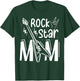 Rockstar Birthday Girl Rock Star Mom Party Music T-Shirt - T-Shirt | Forest