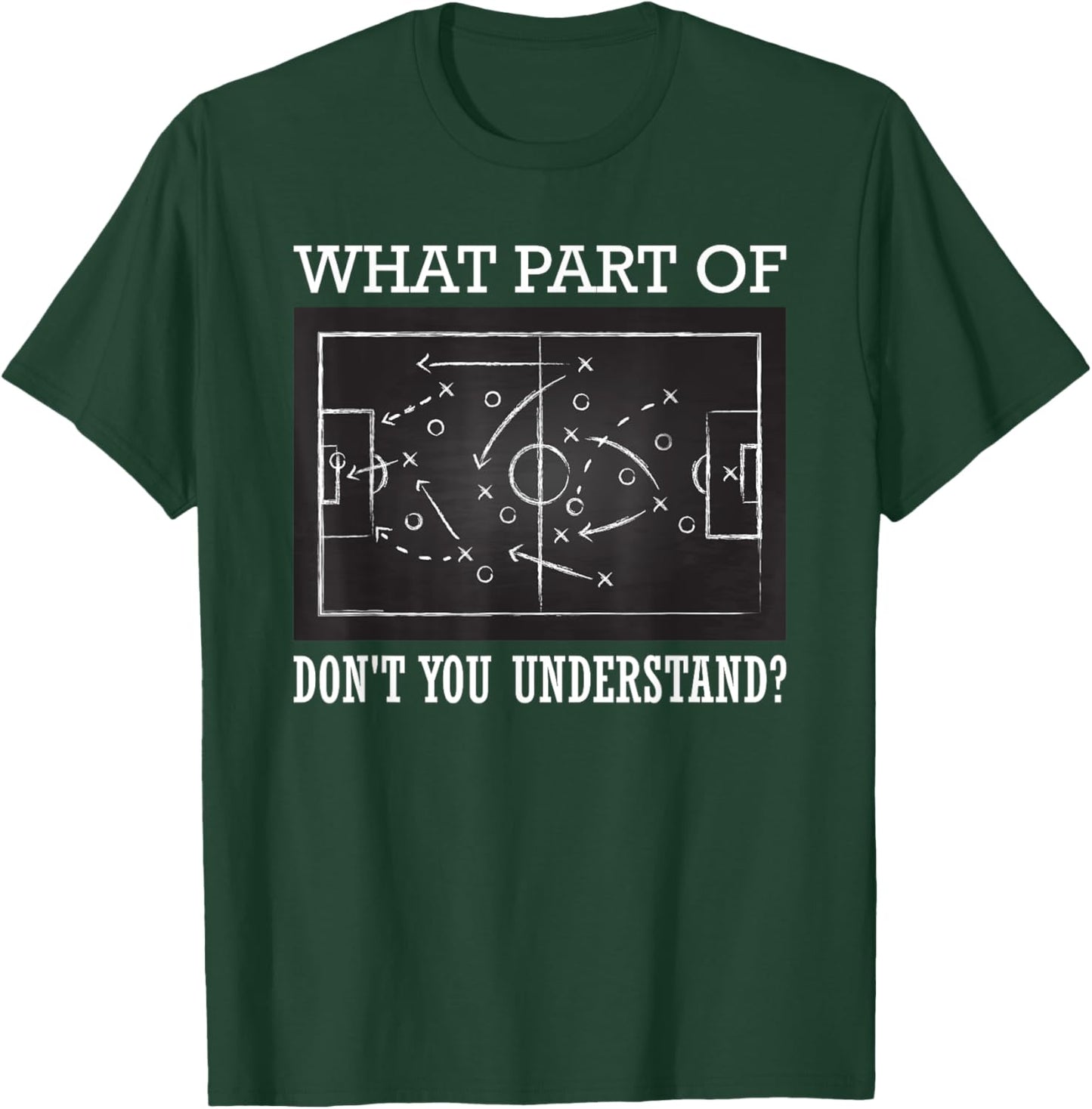 What Part of Don't You Understand Soccer T-Shirt - T-Shirt | Forest