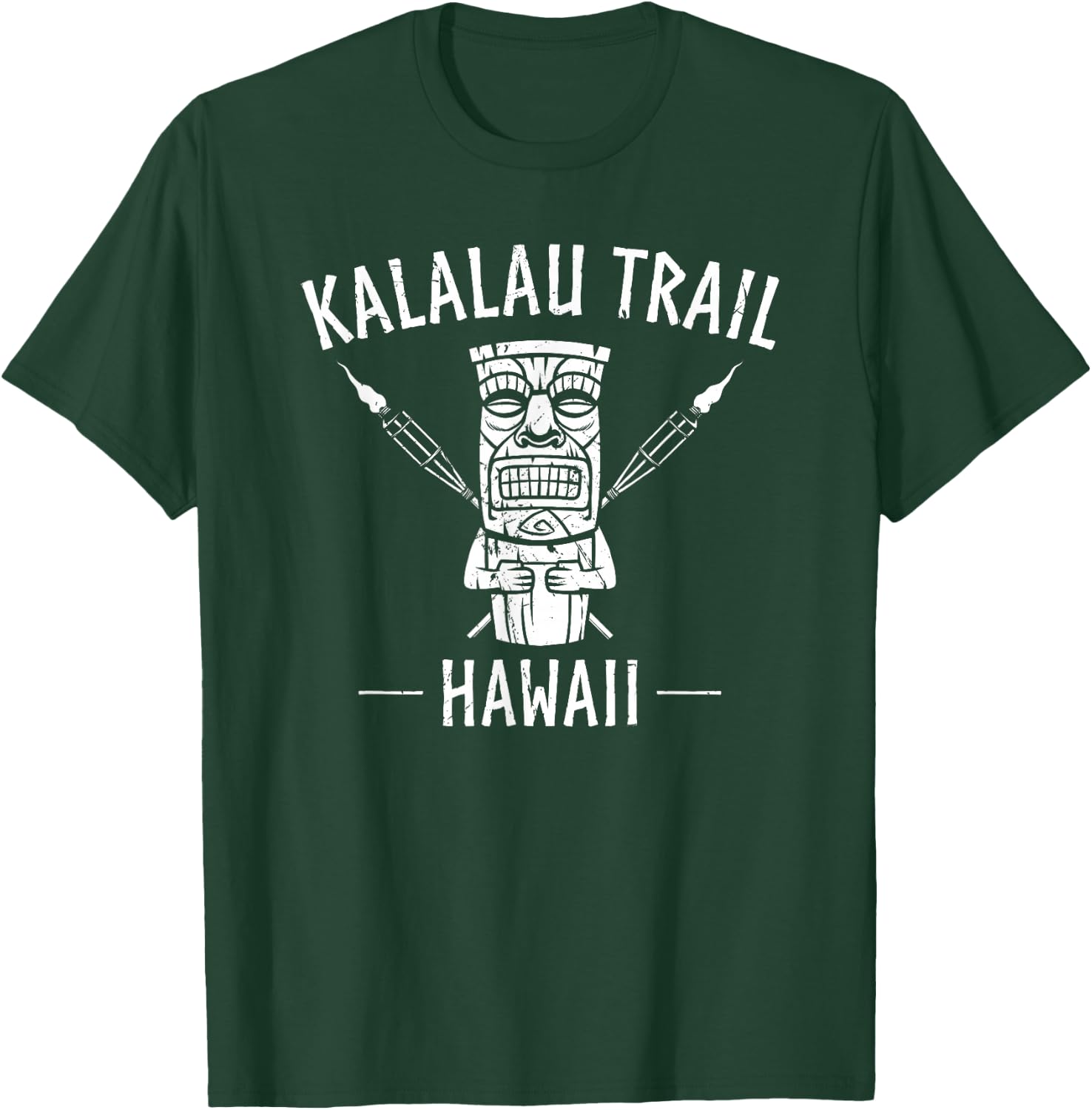 Kalalau Trail Hawaii Hawaiian Hiking Napali Coast Vacation T-Shirt - T-Shirt | Forest