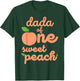 Dada Dad First Birthday One Sweet Peach Bday Family Matching T-Shirt - T-Shirt | Forest