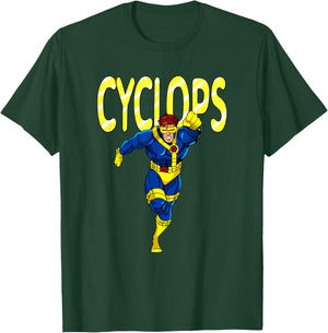 Marvel X-Men Cyclops 90's TV Show Portrait T-Shirt - T-Shirt | Forest