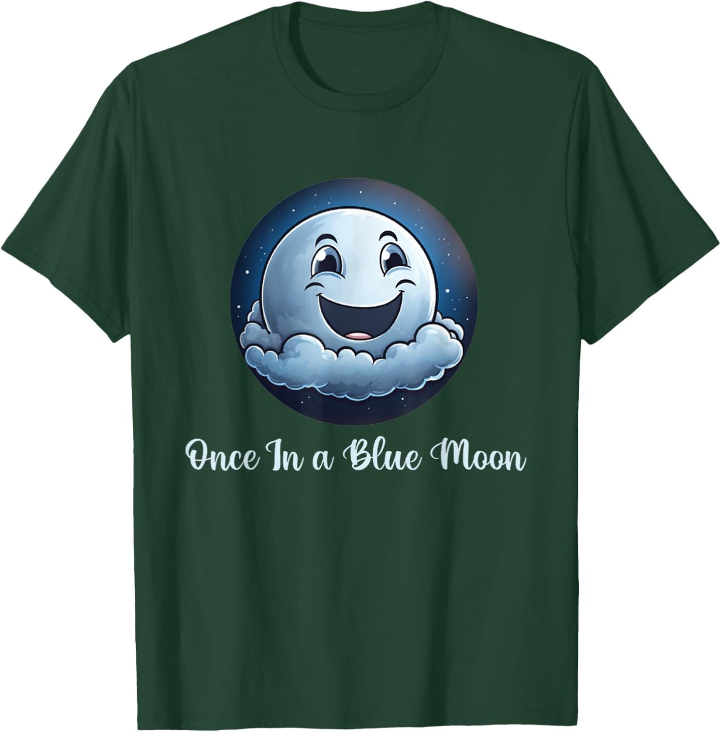 halloween costume Once in a Blue Moon T-Shirt - T-Shirt | Forest