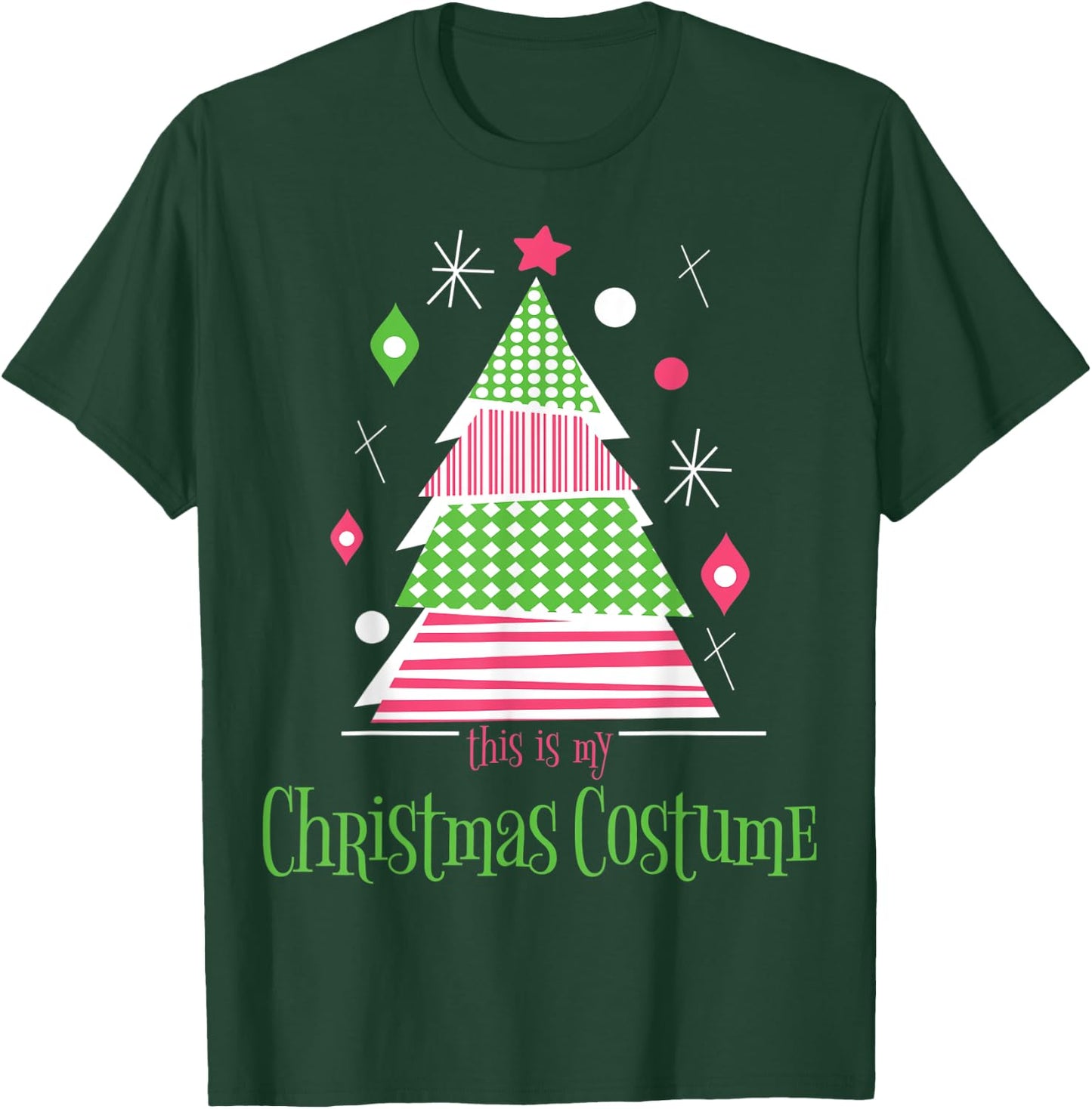 This Is My Christmas Costume Shirt 70s Costume 80s Costume T-Shirt - T-Shirt | Forest