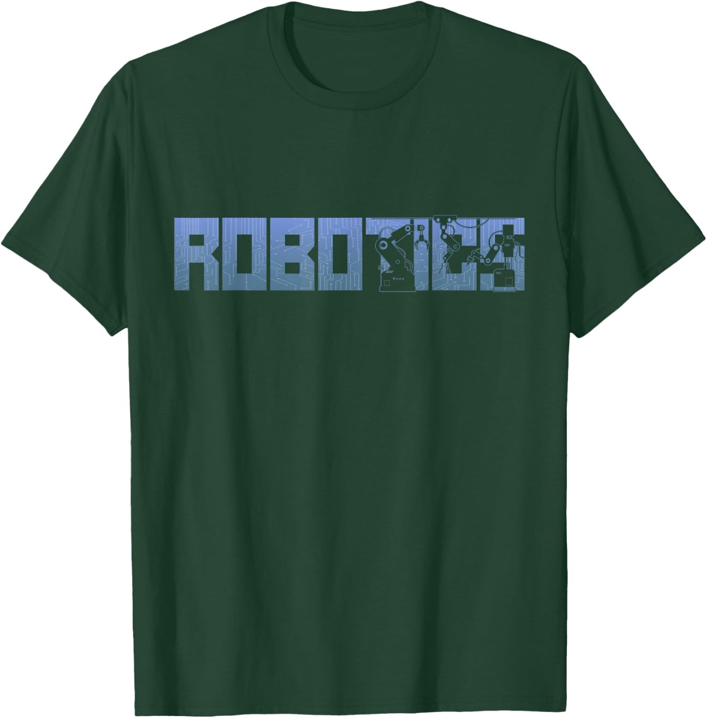 Robot Robotics Engineer Robotics T-Shirt - T-Shirt | Forest