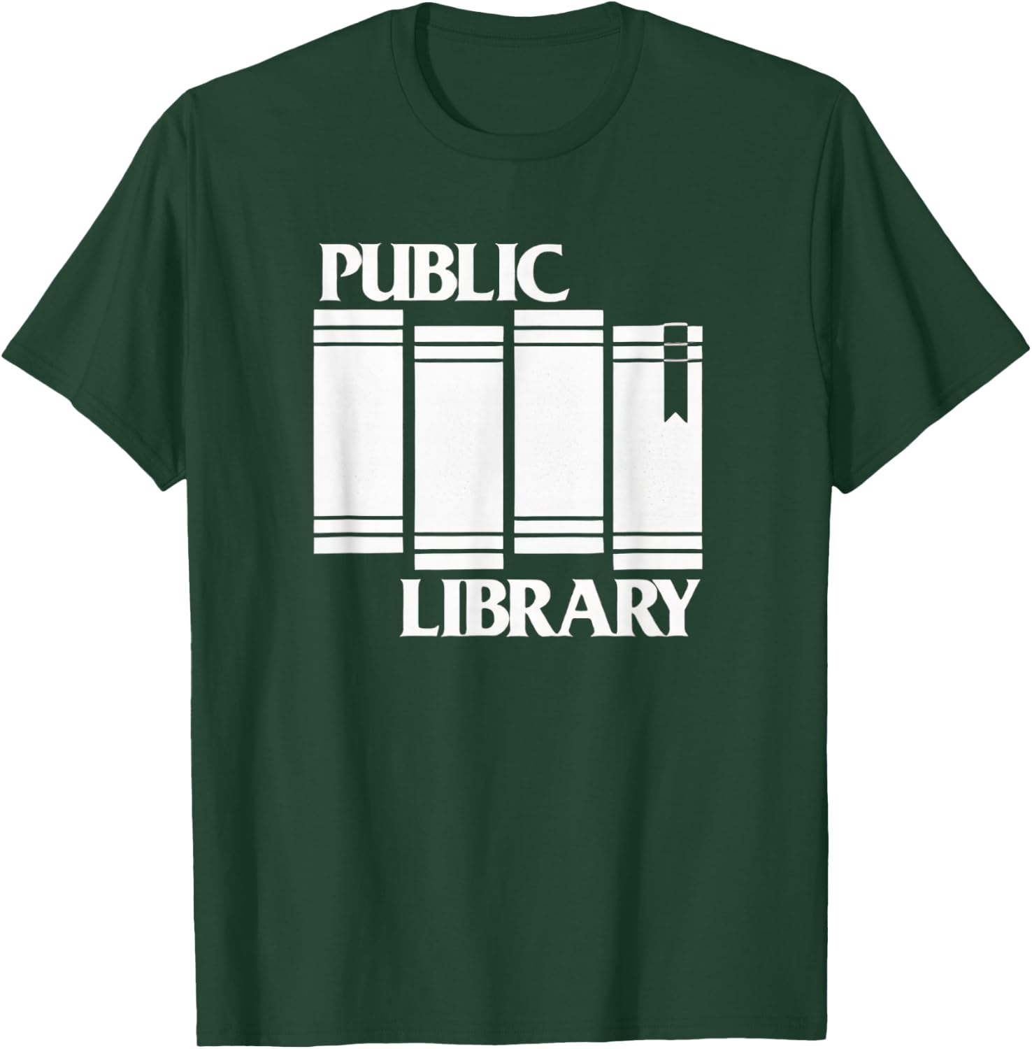 Public Library Punk Libraries Books T-Shirt - T-Shirt | Forest
