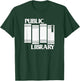 Public Library Punk Libraries Books T-Shirt - T-Shirt | Forest