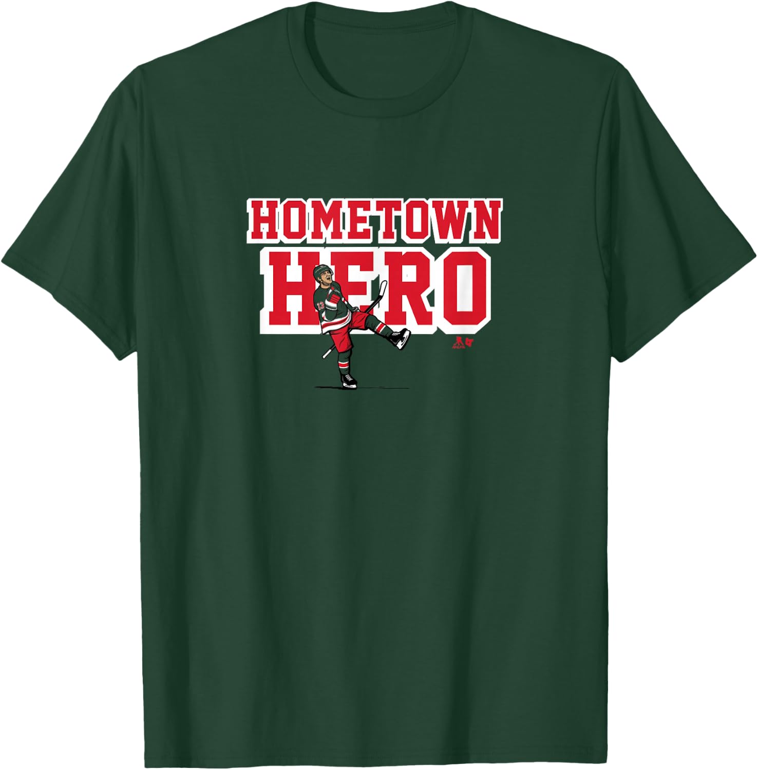 Adam Fox: Hometown Hero - New York Hockey T-Shirt - T-Shirt | Forest