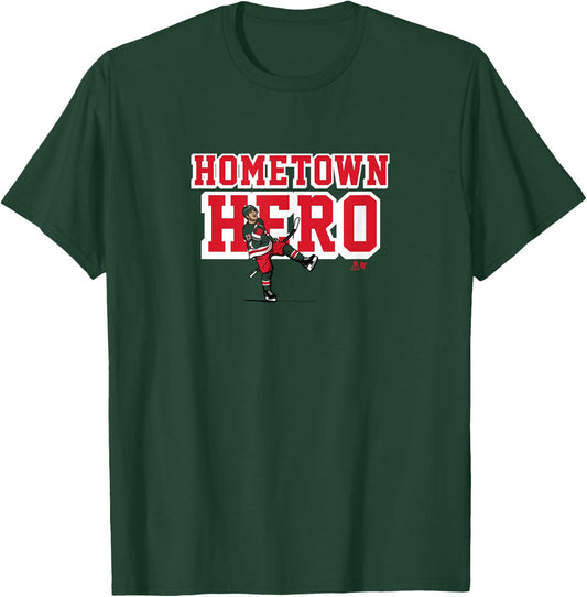 Adam Fox: Hometown Hero - New York Hockey T-Shirt - T-Shirt | Forest