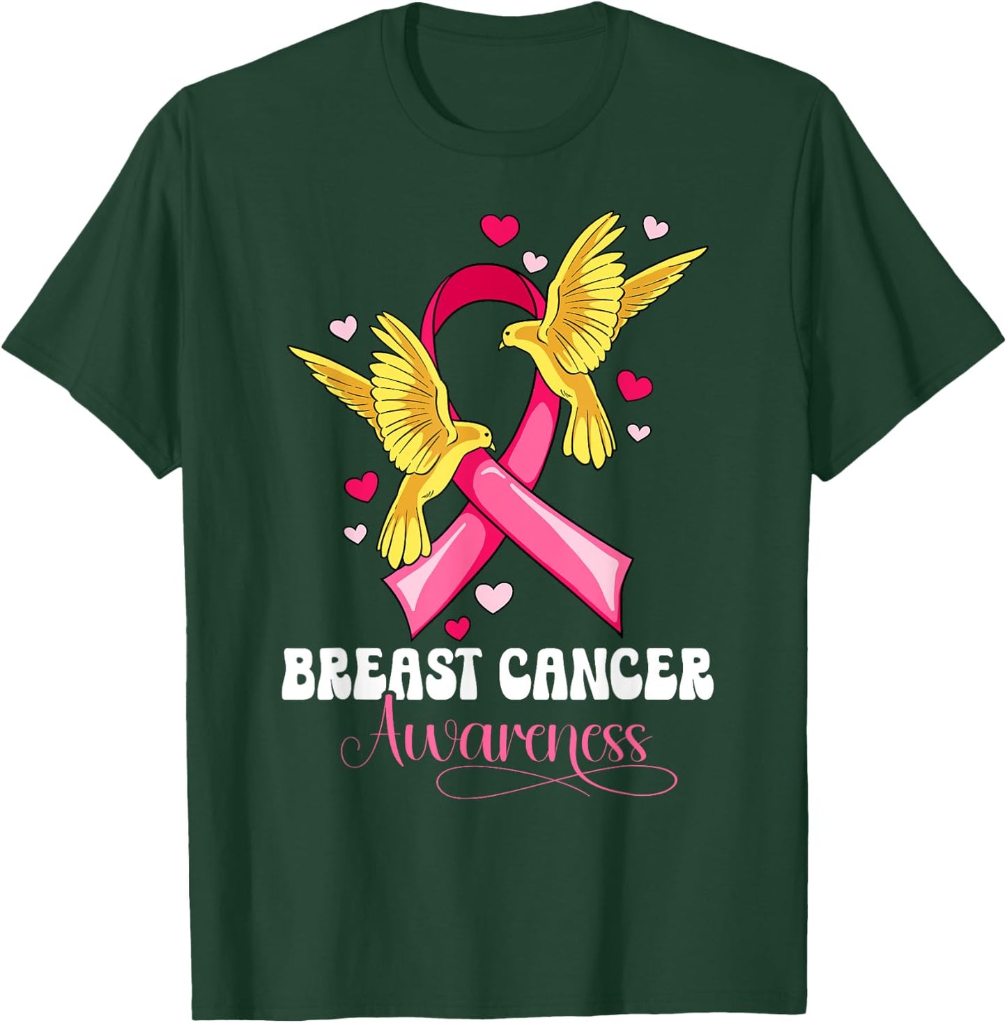 Breast Cancer Awareness T-Shirt - T-Shirt | Forest