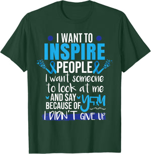 Colon Cancer Survivor T-Shirt - T-Shirt | Forest