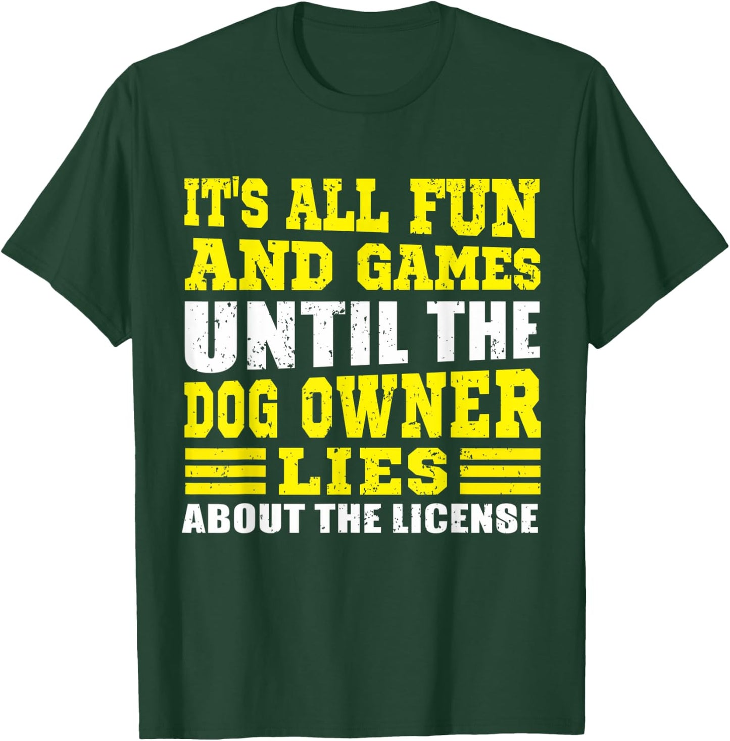 Animal Control Officer Design & Public Safety Officer T-Shirt - T-Shirt | Forest