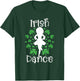 Irish Dance St Patricks Day Reel Girl Irish Step Dance Shoes T-Shirt - T-Shirt | Forest